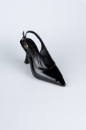 Chaussure de soirée Cuir Verni Noir ABR1130