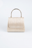 Sac de Soirée Coupe Au Laser Or SH842