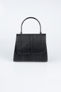 Sac de Soirée Coupe Au Laser Noir SH842