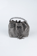 Sac de Soirée Luxe Plâtre Platine SH846