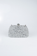 Sac de Soirée Luxe Argent SH849