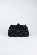 Sac de Soirée Luxe Plâtre Noir SH849