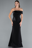 Robe de Soirée Longue Noir ABU4832