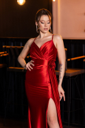 Robe de Soirée Longue Rouge ABU4814