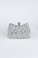 Sac de Soirée Luxe Argent SH828
