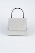 Sac de Soirée Luxe Gris SH842