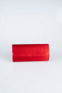 Sac de Soirée Luxe Satin Rouge KC202