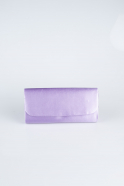 Sac de Soirée Luxe Satin Lilas KC202