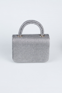 Sac de Soirée Luxe Argenté Platine KC264