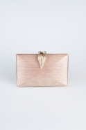 Sac de Soirée Luxe Coupe Au Laser Rose KC713