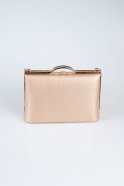 Sac de Soirée Luxe Cuir Bronze KC126