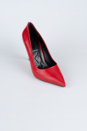 Stiletto Cuir Verni Rouge AB1133