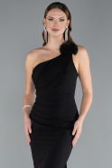 Robe de Soirée Longue Noir ABU4891