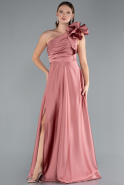 Robe De Soirée Satin Longue Pelure D'oignon ABU4189