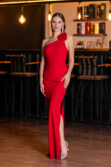 Robe de Soirée Longue Rouge ABU4891