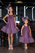 Robe de Soirée Enfants Midi Lavande ABK2297