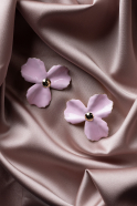 Boucle d'Oreille Rose BJ1020