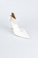 Stiletto Peau Blanc AB1139