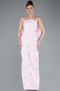Robe De Soirée Longue Poudre ABU4716
