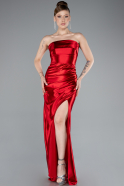 Robe de Soirée Longue Rouge ABU4944