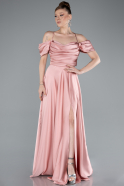 Robe De Soirée Satin Longue Pelure D'oignon ABU4703