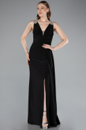 Robe de Soirée Longue Noir ABU4967