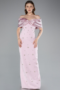 Robe de Soirée Longue Poudre ABU4973
