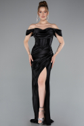 Robe De Soirée Longue Noir ABU3611