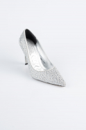 Stiletto Pierreux Argent AB1138