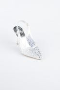 Stiletto Pierreux Argent MJ9002