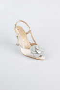 Chaussure de soirée Satin Vison MJ9005