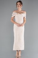 Robe De Soirée Midi Or ABK2212