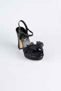 Chaussure de soirée Argenté Noir MJC2331