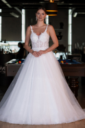 Robes de Mariage Longue Blanc ABG136