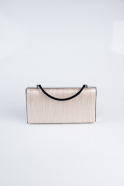 Sac De Boîte Coupe Au Laser Or-Argent V258