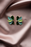 Boucle d'Oreille Menthe BJ1032
