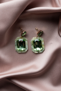 Boucle d'Oreille Menthe BJ1037