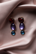 Boucle d'Oreille Lavande BJ1044