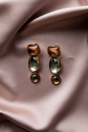 Boucle d'Oreille Menthe BJ1044