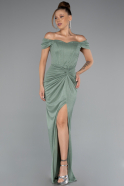 Robe De Soirée Longue Turquoise ABU3473