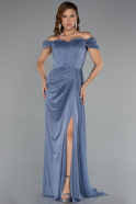 Robe De Soirée Longue Indigo ABU3472