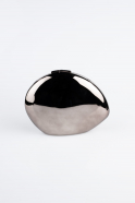 Sac de Soirée Luxe Avec Mirroir Platine MN901