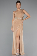 Robe de Soirée Longue Or ABU4599