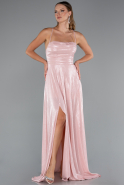 Robe De Soirée Longue Poudre ABU4996