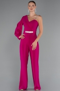 Robe De Cérémonie Fushia ABT133