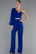 Robe De Cérémonie Bleu Saxe ABT133