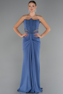 Robe De Soirée Longue Indigo ABU5227