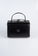 Sac de Soirée Luxe Cuir Noir KC170