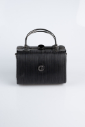 Sac de Soirée Luxe Coupe Au Laser Noir KC170