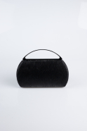 Sac de Soirée Luxe Coupe Au Laser Noir V351